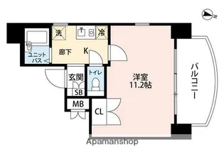 ステージファースト笹塚【7階】の間取り