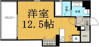 アクロス目黒【10階】の間取り