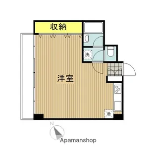 秀和祖師谷大蔵レジデンス【206号室】の間取り