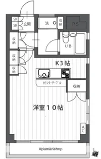 ロックシャイン【1階】の間取り