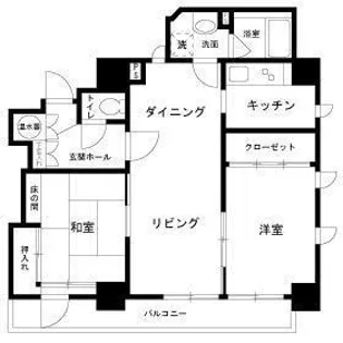 タワーズ10【6階】の間取り