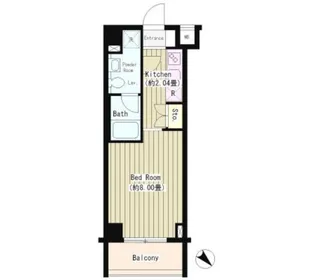 タキミハウス西早稲田【3階】の間取り