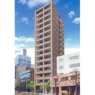 パークキューブ市ヶ谷【13階】の外観