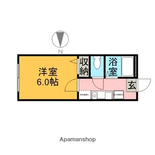 スプリングハウス【1階】の間取り