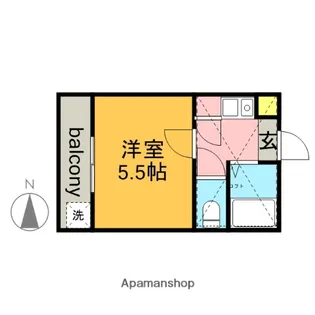 プリムローズ西荻【2階】の間取り