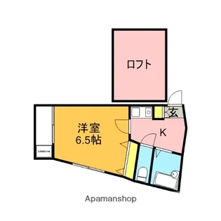 プリムローズ西荻【2階】の間取り