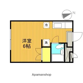 メゾン・プラザ【1階】の間取り