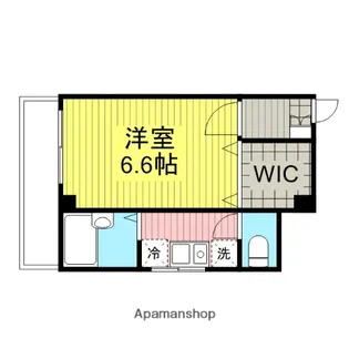 プティフルール【3階】の間取り