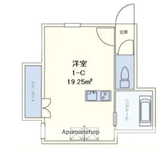 OPUS ONE西荻【1階】の間取り