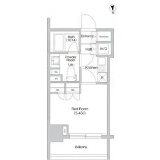 プライムアーバン学芸大学Ⅱ【3階】の間取り