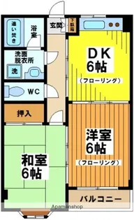 CRESSEDA【3階】の間取り