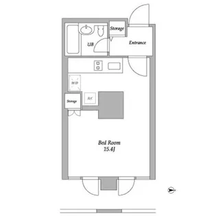 プライムスクェアシティ【2階】の間取り
