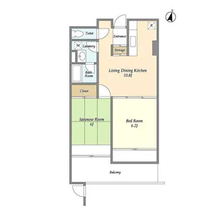 目黒LFV【2階】の間取り