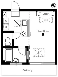 ルネスガーデン【3階】の間取り