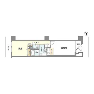 スタイリオ池尻大橋【5階】の間取り