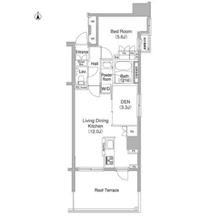 コンフォリア西早稲田【4階】の間取り