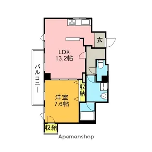 ダイヤハイツ松庵【3階】の間取り