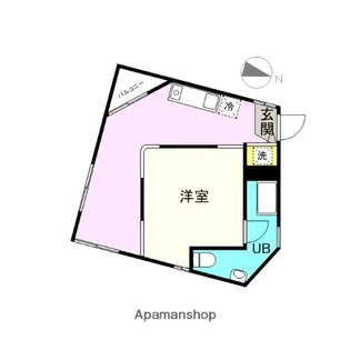 エンシェール砧【2階】の間取り