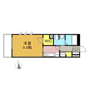 プレジオ桜丘【3階】の間取り