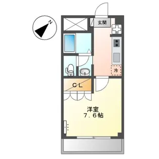 アドバンス創【3階】の間取り