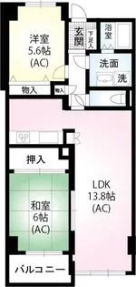 ラ・ヴェール浜田山【2階】の間取り