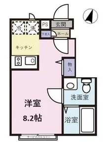 MAISON BLANCHE【1階】の間取り