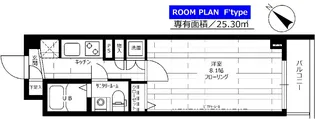 ステージファースト田園調布アジールコート【1階】の間取り