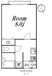 フィオーレハウス【1階】の間取り