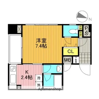 レジデンス町田【602号室】の間取り