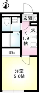 クリエイト上井草【1階】の間取り