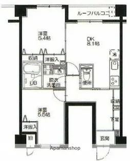 アステル壱番館荻窪【5階】の間取り