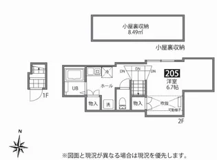 アイコート祖師ヶ谷大蔵【2階】の間取り