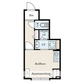 東京都世田谷区砧6丁目【アパート】の間取り