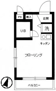 トーシン・フェニックスマンション西経堂【3階】の間取り