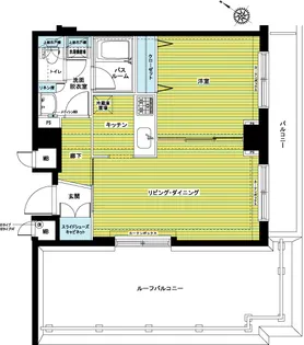 フェニックス初台【1201号室】の間取り