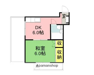 久我山ホームズ【2階】の間取り