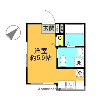 ブライトアンナ【2階】の間取り