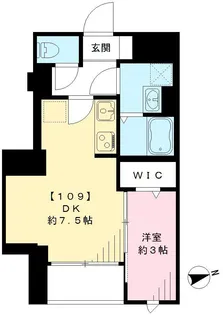 スマート・グラン 荻窪(IOT賃貸)【109号室号室】の間取り