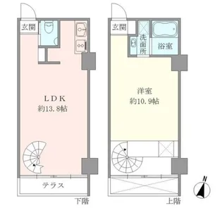 SSーD【4階】の間取り