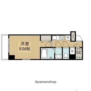 エルスタンザ西荻MODERNO【2階】の間取り
