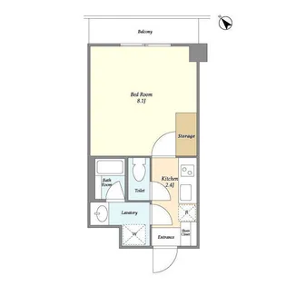 AYUTAKA【3階】の間取り