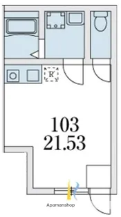メゾンドシエル【1階】の間取り