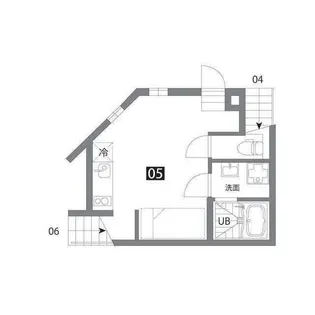 カラスヤマテラスEW【1階】の間取り