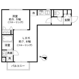 エムズハウス【2階】の間取り
