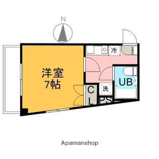 パインコーポラス【2階】の間取り