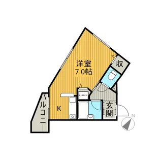 ルプレ荻窪【2階】の間取り