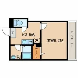 シーズ・ガレリア目黒【2階】の間取り