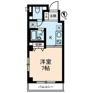 東京都目黒区東山3丁目【マンション】の間取り