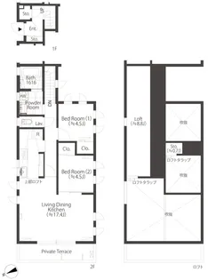 BRICK HOUSE【2階】の間取り