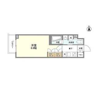 コンフォリア桜上水【3階】の間取り
